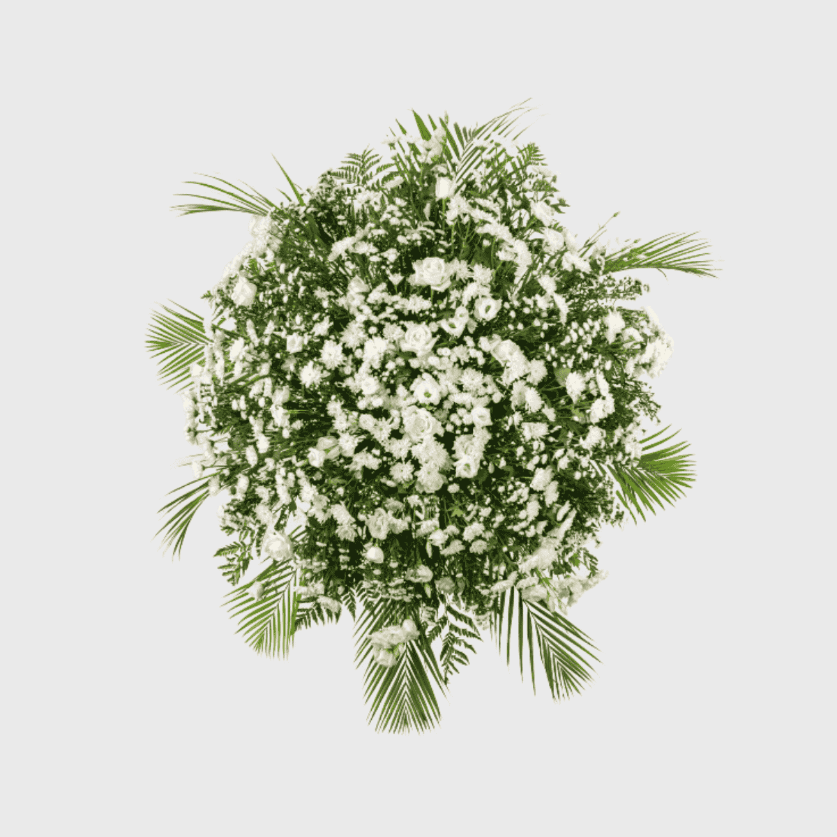 Coroa de Flores Branca